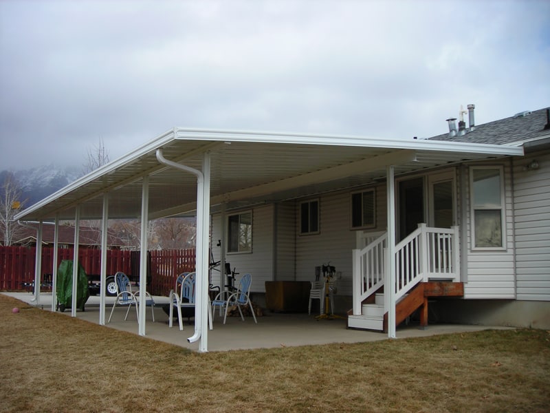 Kool Breeze Ogden Utah Steel V Panel Patio Cover