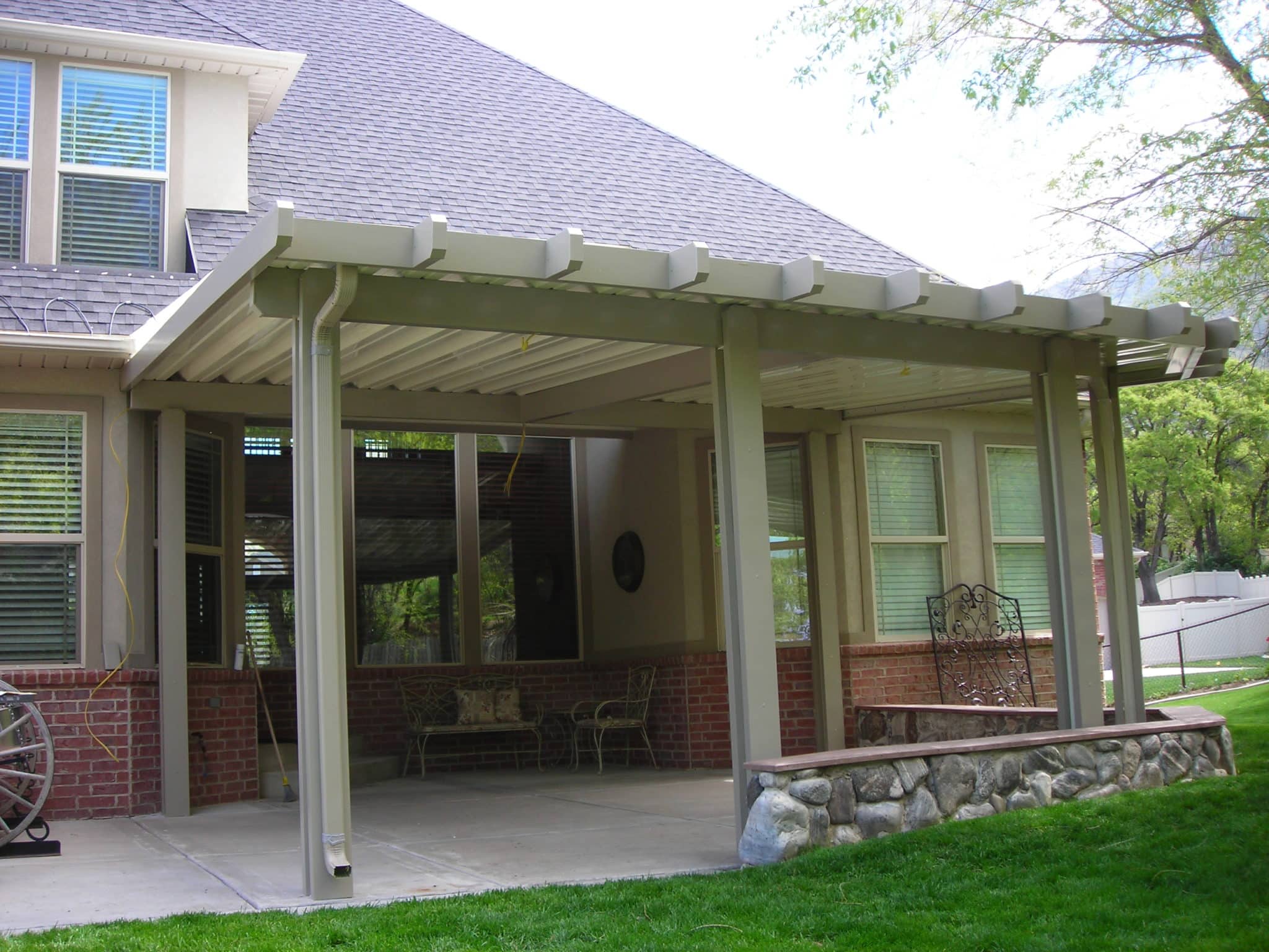 Kool Breeze Ogden Utah Wrap Kit White Miter Caps Kool Breeze Inc.