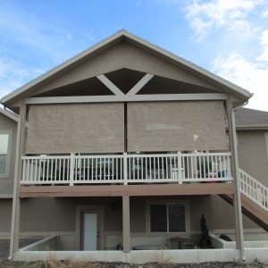 awnings in winter