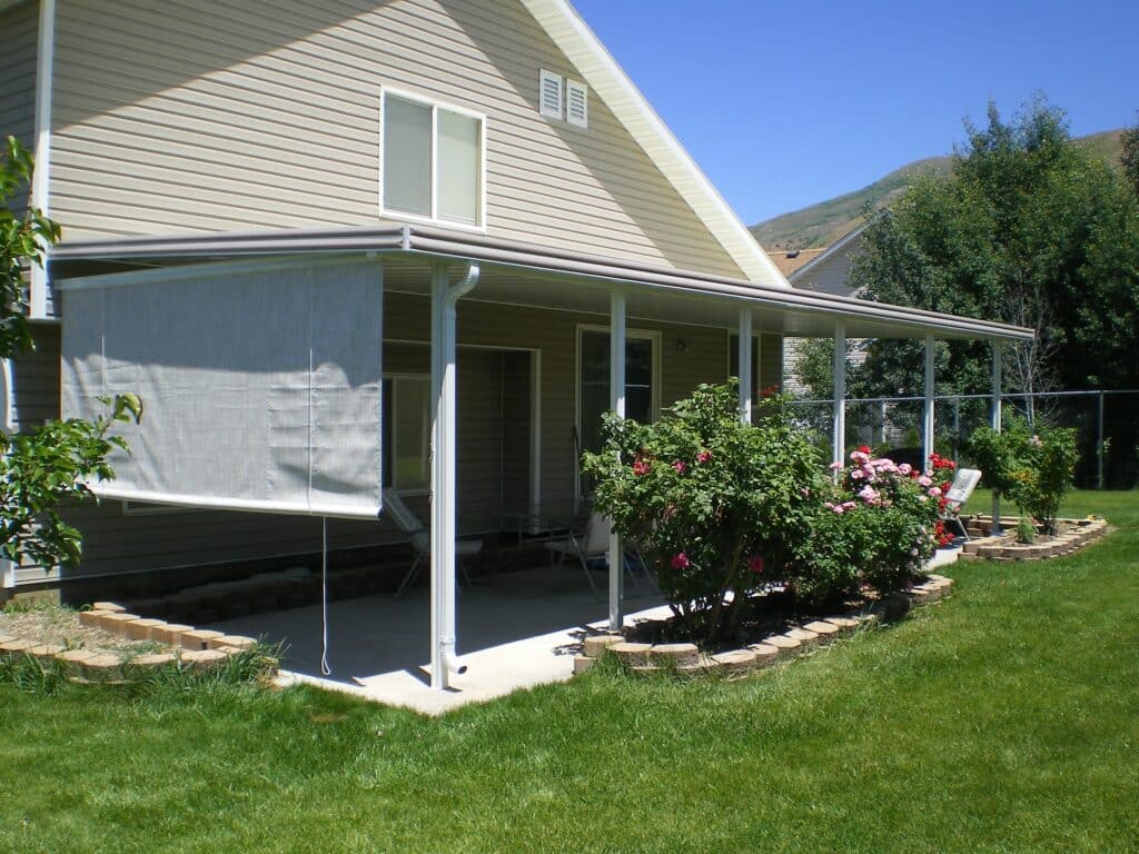 Can You Use A Traeger Grill Under A Covered Patio? Kool Breeze Inc. Patio Wrap kit Ogden Utah