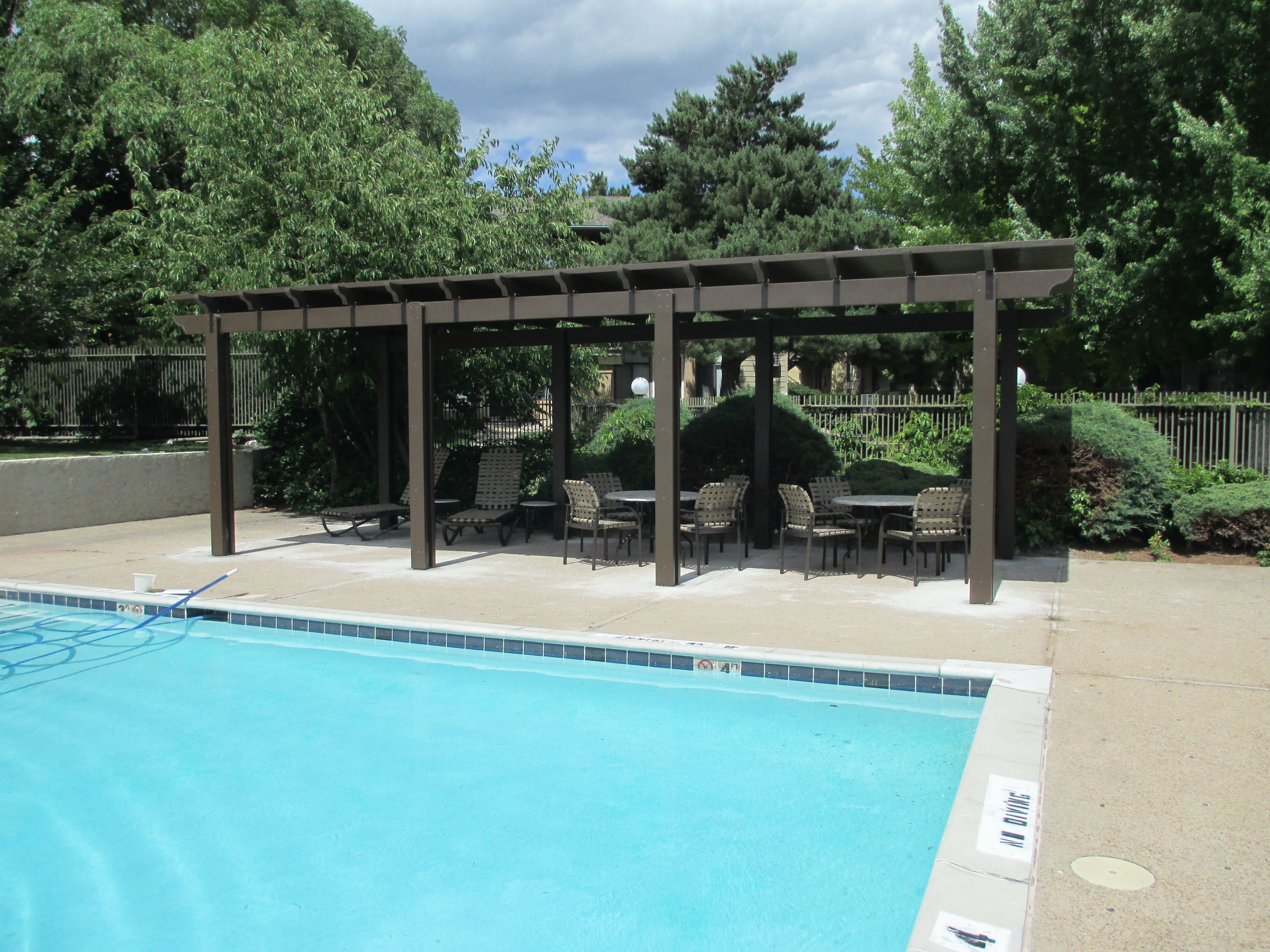 6 Stylish Poolside Pergola Ideas  Kool Breeze Inc. Poolside pergolas Ogden Utah