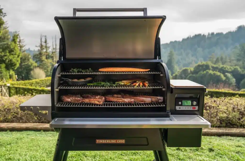 Can You Use A Traeger Grill Under A Covered Patio? Kool Breeze Inc. Traeger Grills Ogden Utah