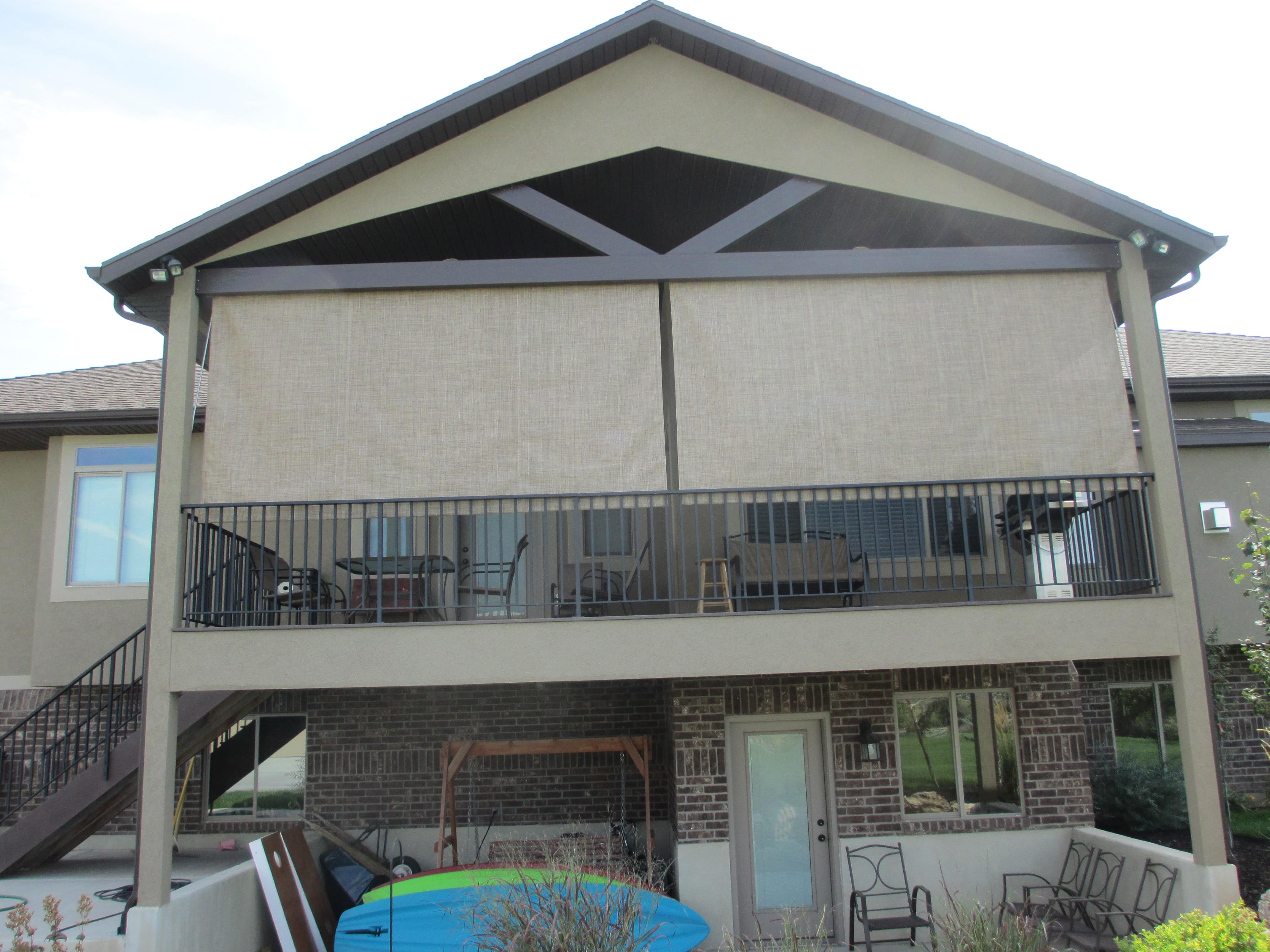 Kool Breeze Inc. Solar Shade Patio Drop Covers Ogden Utah