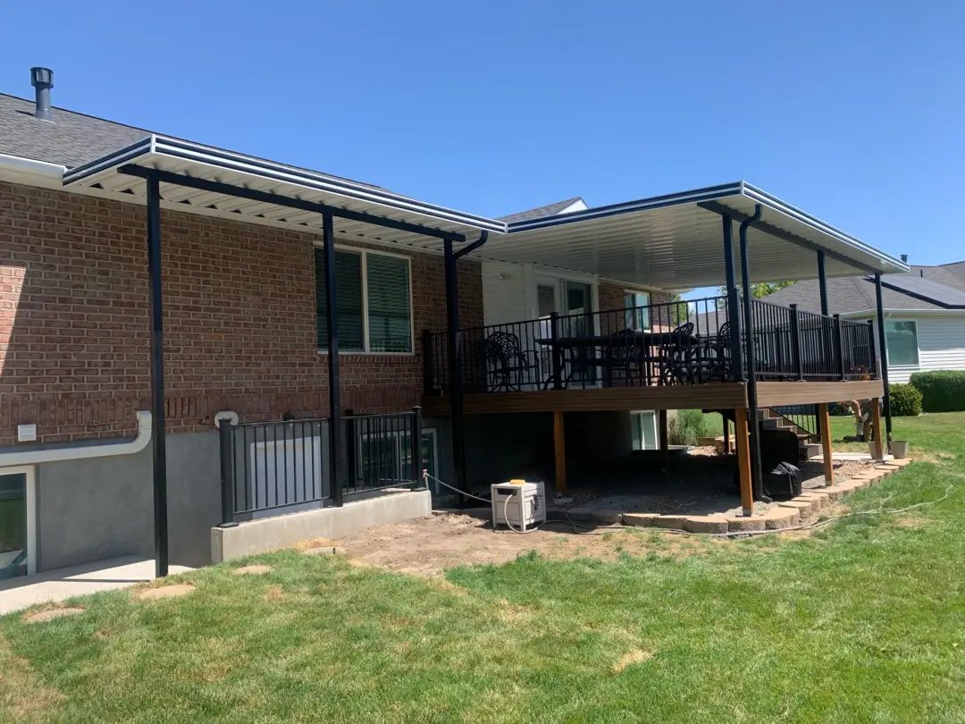 Custom Steel Patio Cover Installation in Syracuse, UT