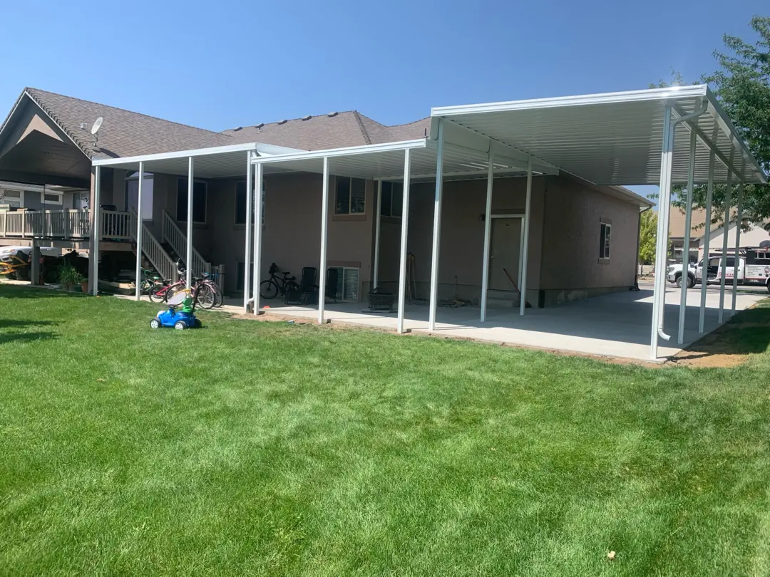 Custom Steel RV and Patio Cover Installation in Syracuse, UT