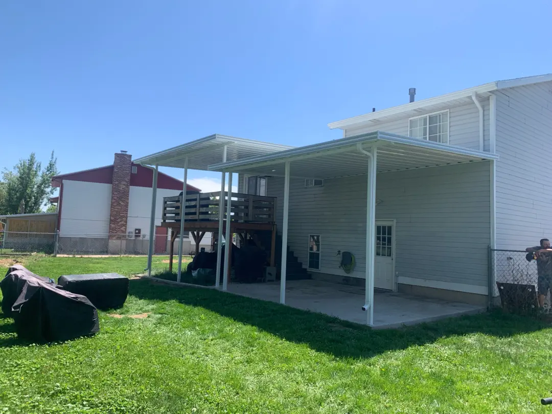 Custom Second-Story Steel Deck Cover Installation in Layton, UT
