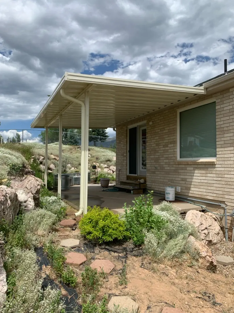 Custom Steel Patio Cover Installation in Layton, UT