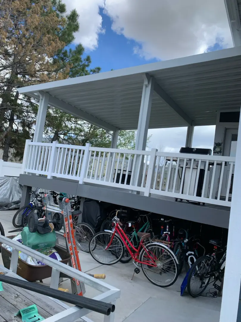 Custom 15x20 Steel Patio Cover in Syracuse, UT