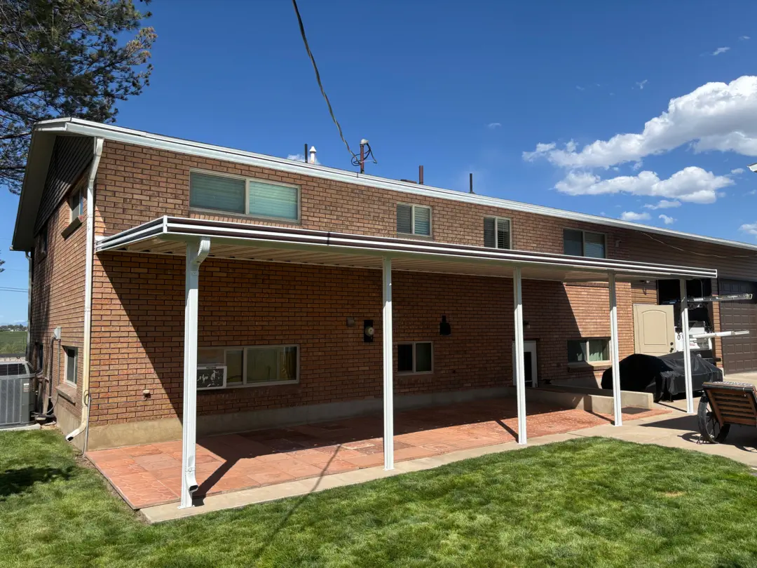 Custom Steel Patio Cover Installation in Syracuse, UT