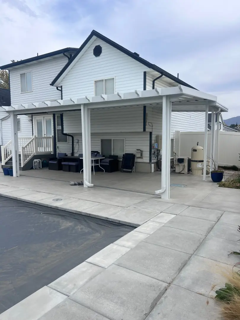 Custom Patio Cover Extension Project in Syracuse, UT