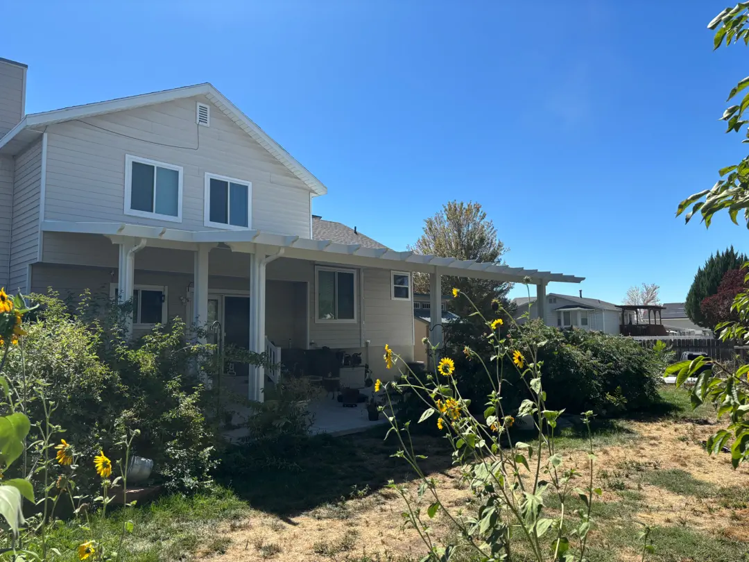 Custom Steel Patio Cover Installation in West Point, UT