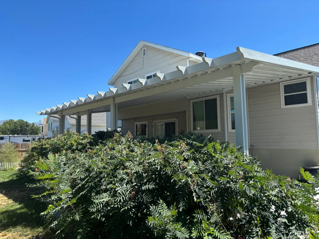 Custom Steel Patio Cover Installation in West Point, UT