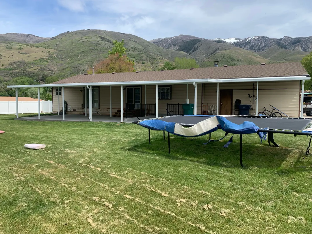 Custom Steel Patio Covers Installed in Layton, UT