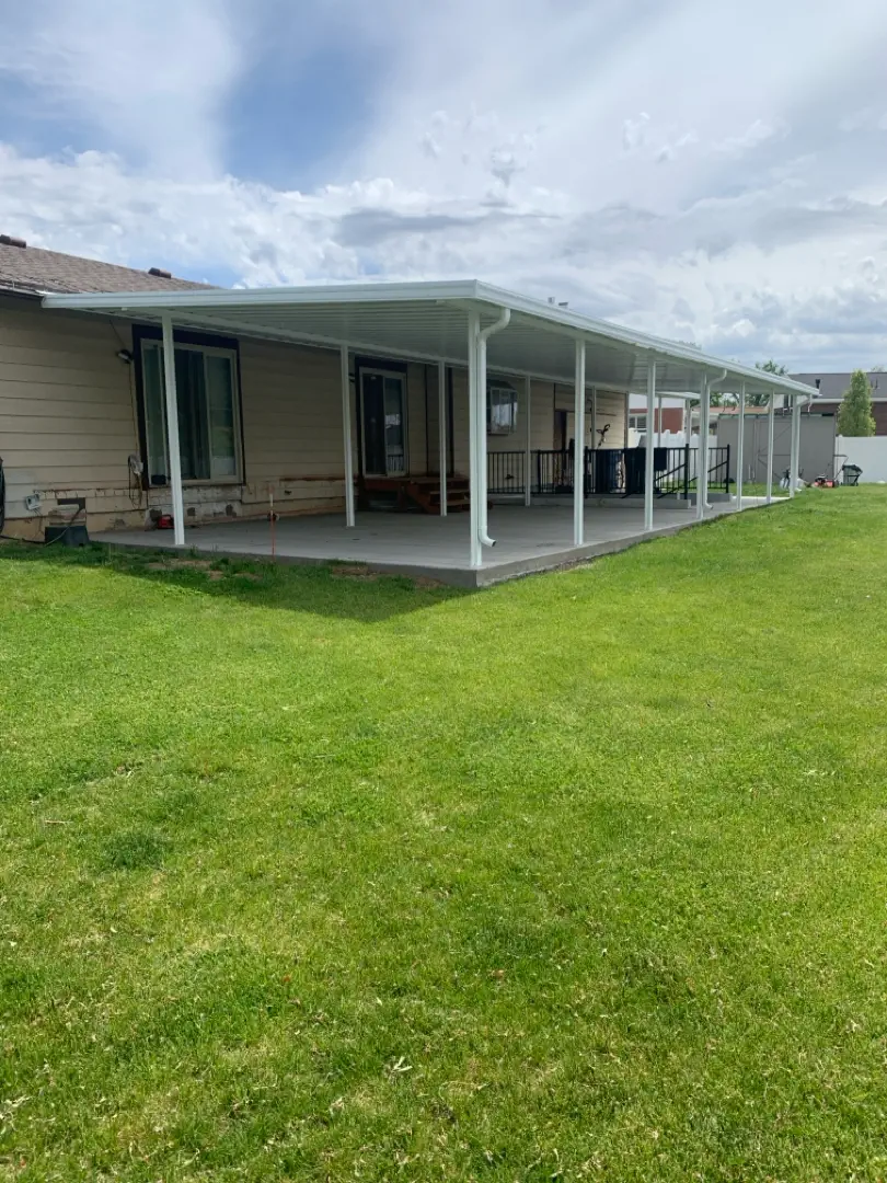 Custom Steel Patio Covers Installed in Layton, UT
