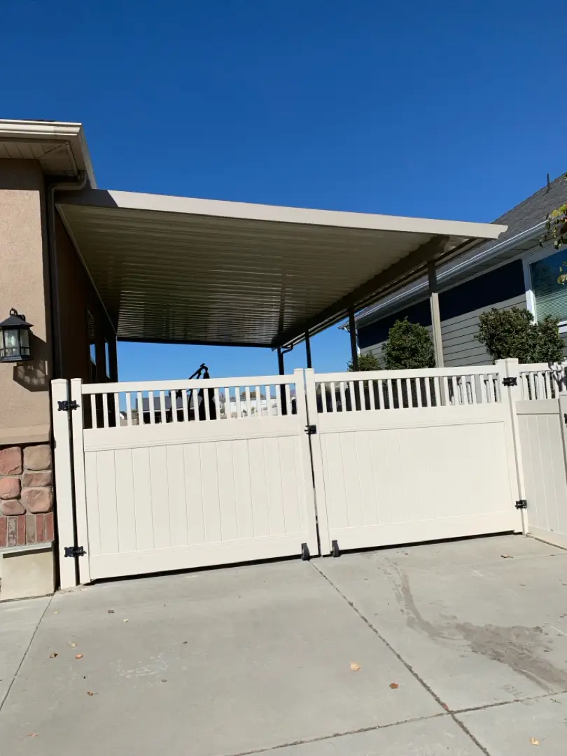 Custom 35x16 Steel Patio Cover Installation in Farmington, UT