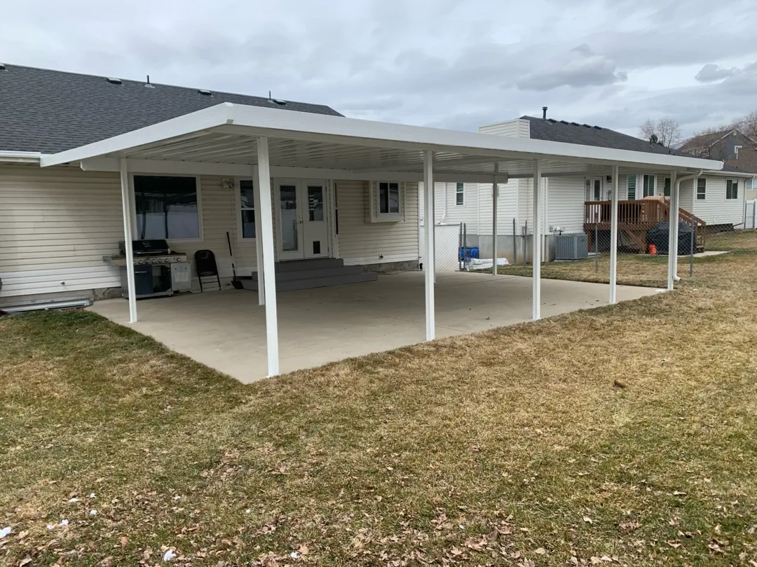 Custom Steel Patio Cover Installation in Kaysville, UT