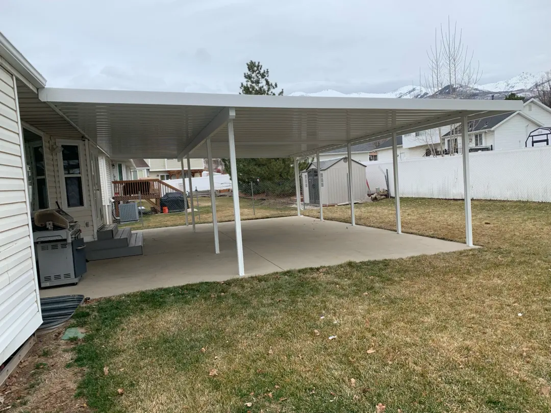 Custom Steel Patio Cover Installation in Kaysville, UT