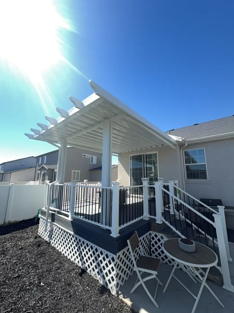 Custom 12x16 Steel Deck Cover Installation in Syracuse, UT