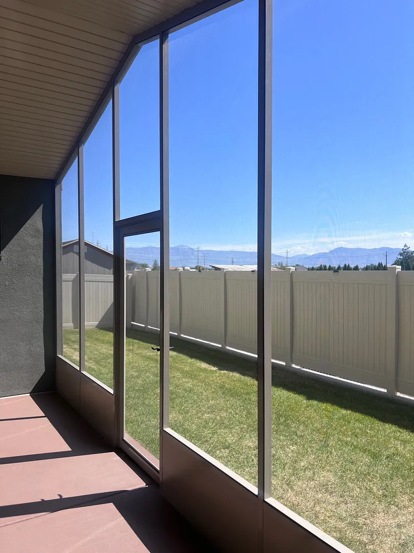 Custom Adobe Screen Room Installation in Hooper, UT