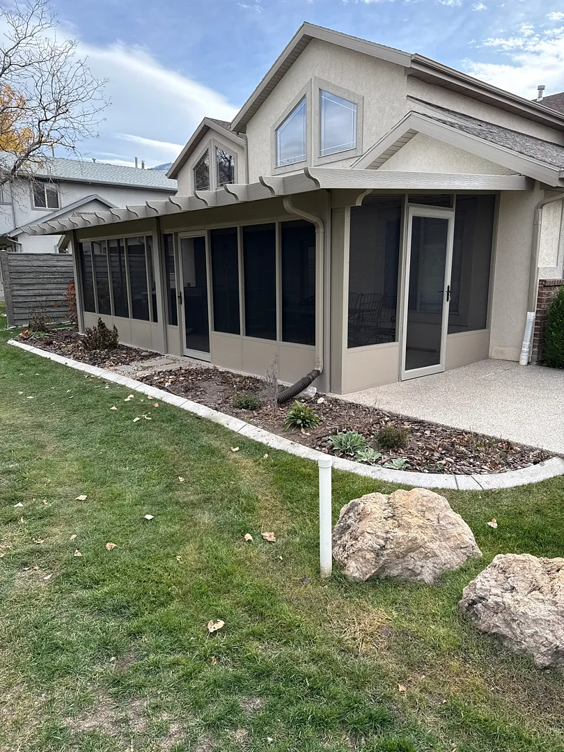 Custom Screen Room Installation in Pleasant View, UT