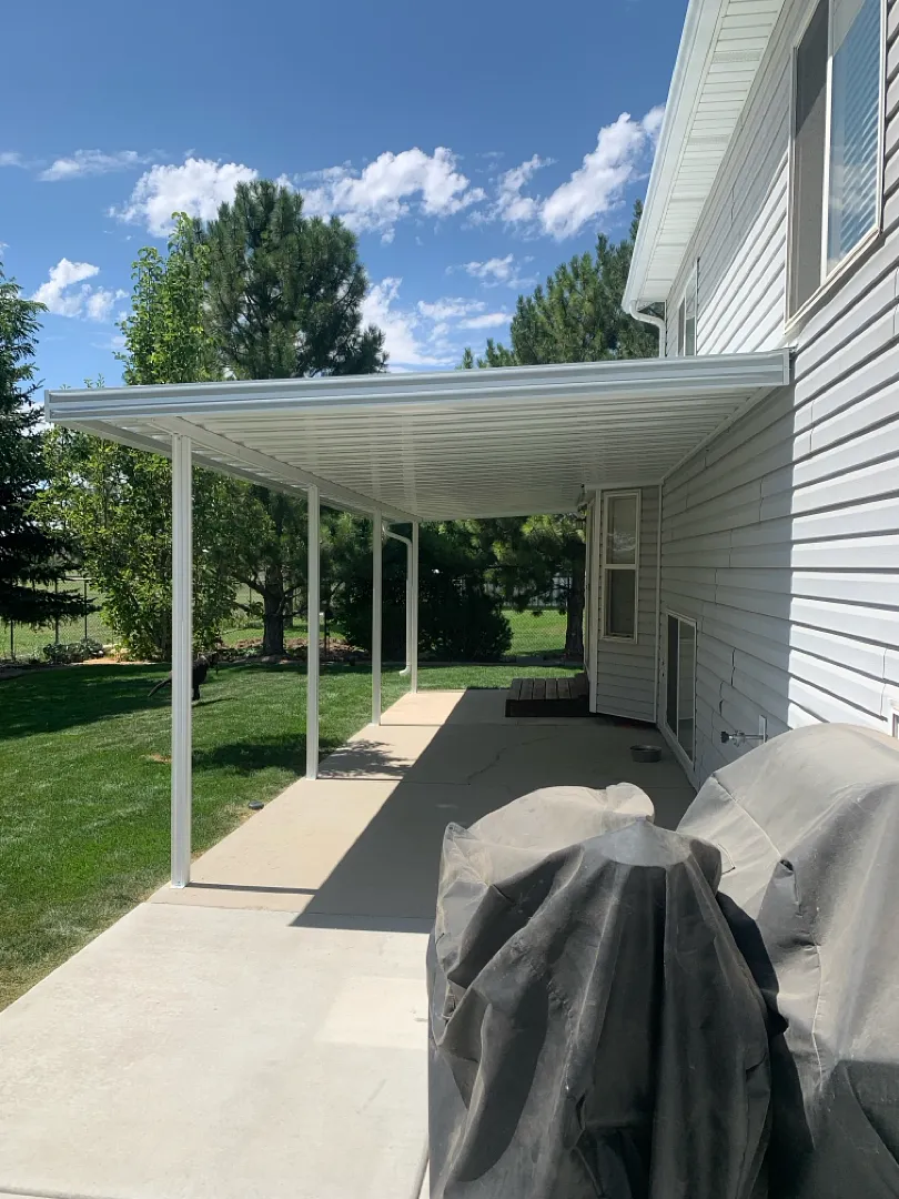 Harrisville Patio Cover Installation: 28x11 Custom Project