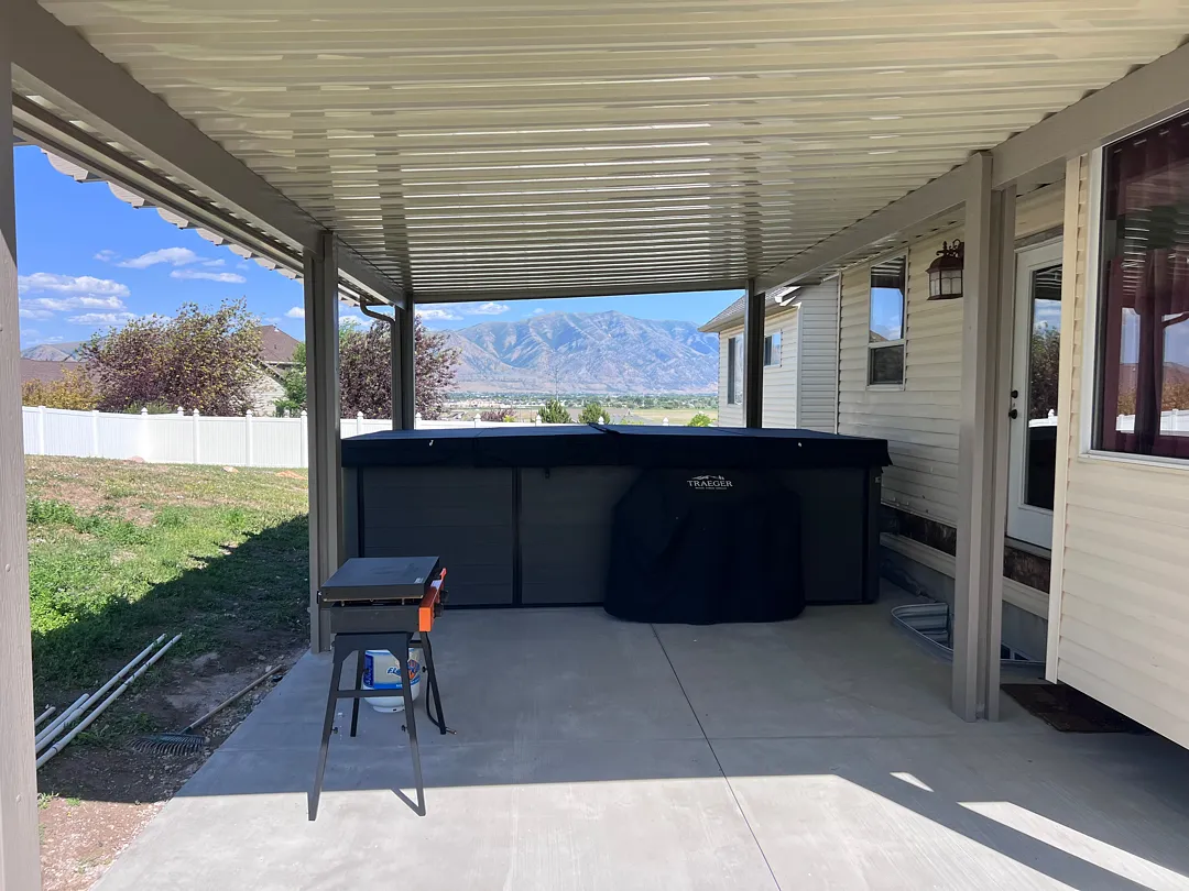 Stunning Custom Patio Cover Installation in Tremonton, UT