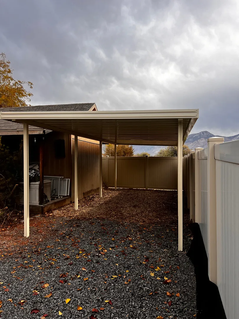 New Carport Installation in Plain City, Utah