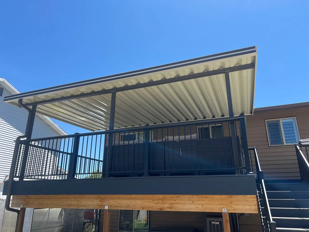 Durable Steel Patio Cover Installation in Roy, UT