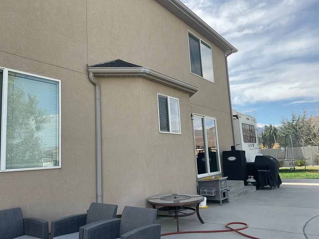 Durable 40x12 Steel Patio Cover Installation in Herriman UT
