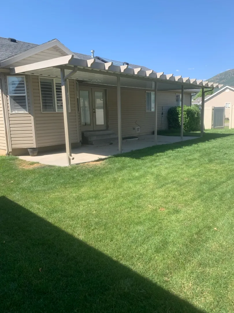 South Ogden Patio Cover Installation: 30x12 Project Showcase