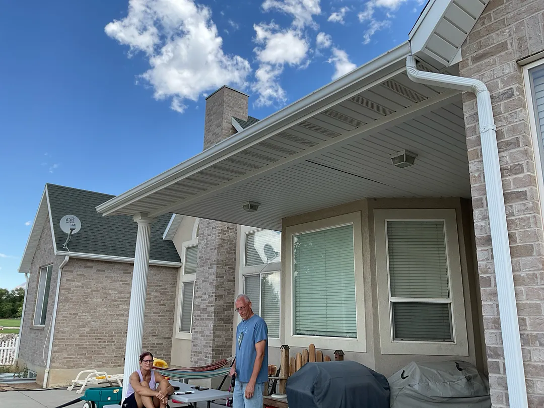 Durable 21x15 Patio Cover Installation in West Haven, UT