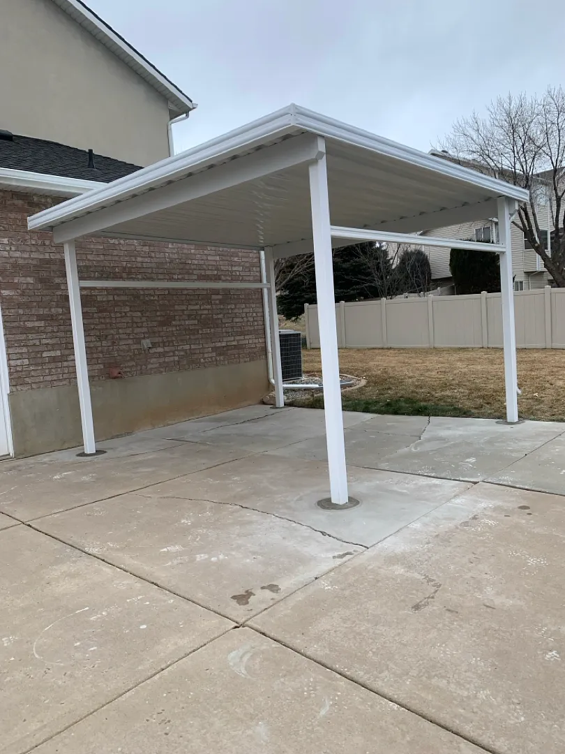 Durable 14x14 Patio Cover Installation in Ogden, UT
