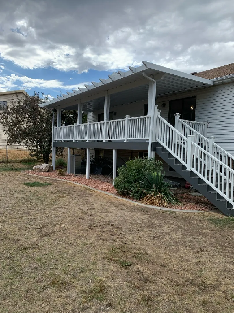 Custom 32x12 Patio Cover Installation in Ogden, UT