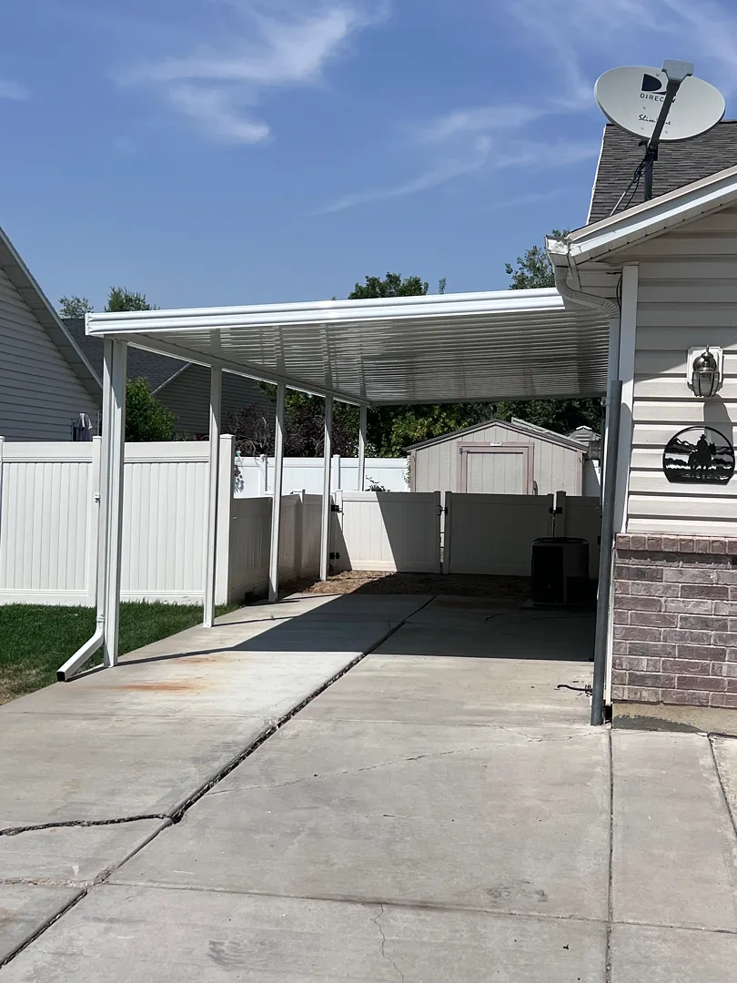 Custom 30x12 Patio Cover Installation in Ogden, UT