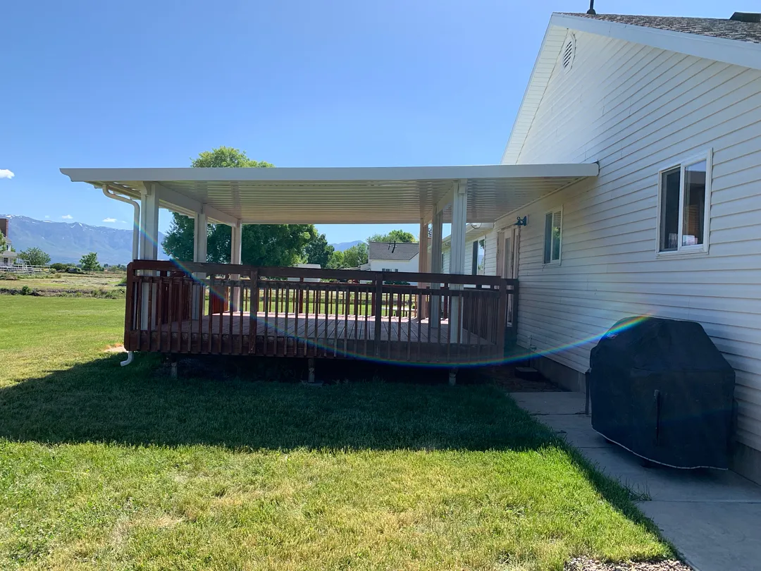 Durable Steel Patio Cover Installation in Ogden, UT