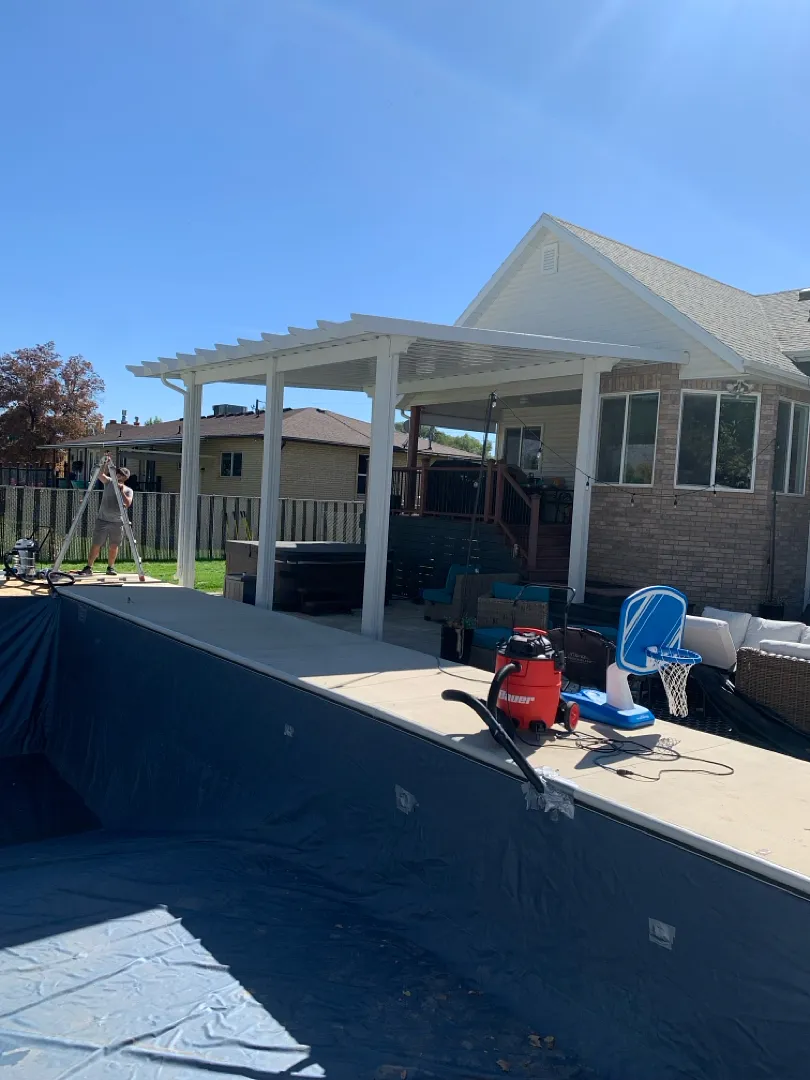 Durable 20x19 Patio Cover Installation in Ogden, UT