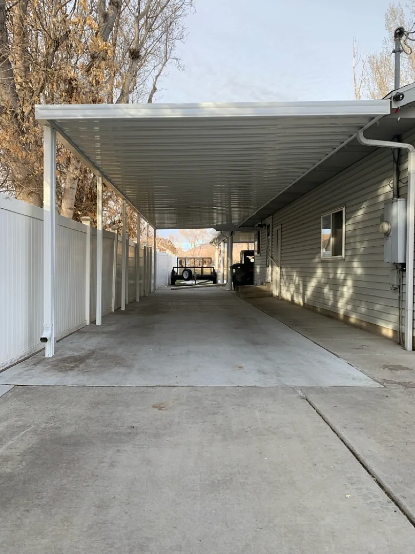 Durable 41x12 Patio Cover Installation in Farr West, UT