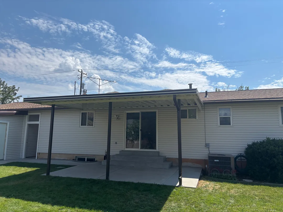 Custom 20x12 Patio Cover Installation in Morgan, Utah