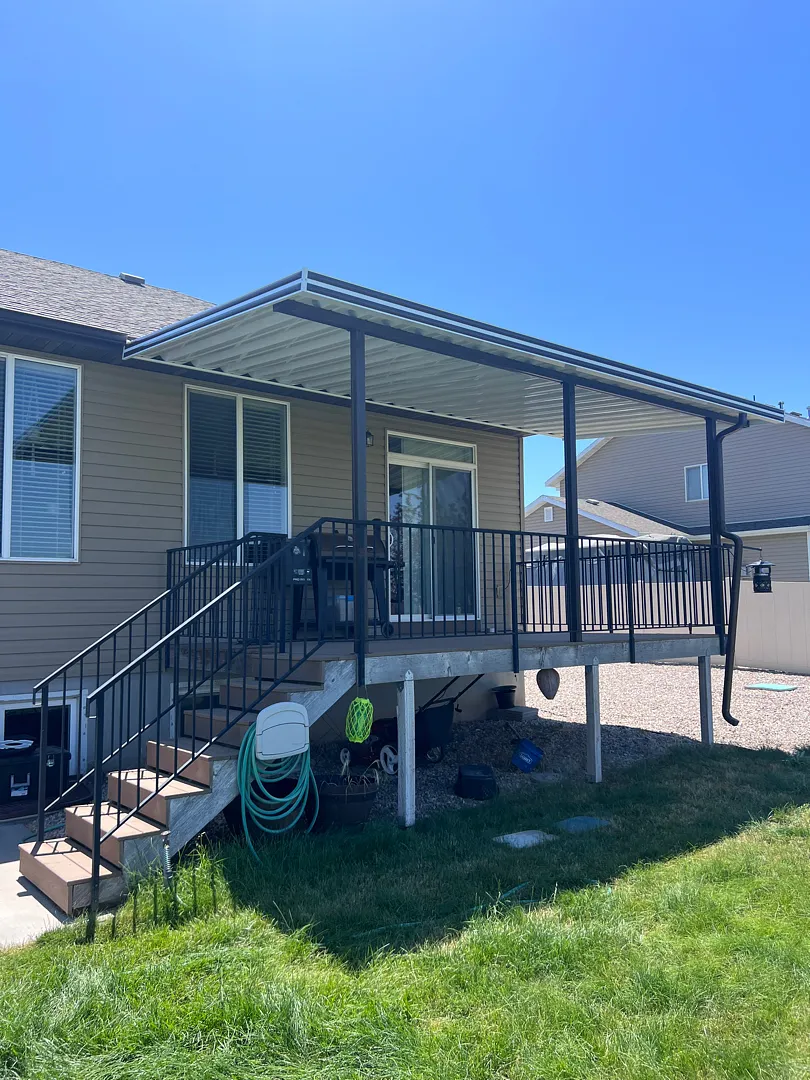 Stunning 20x10 Deck Cover Installation in Hooper, UT