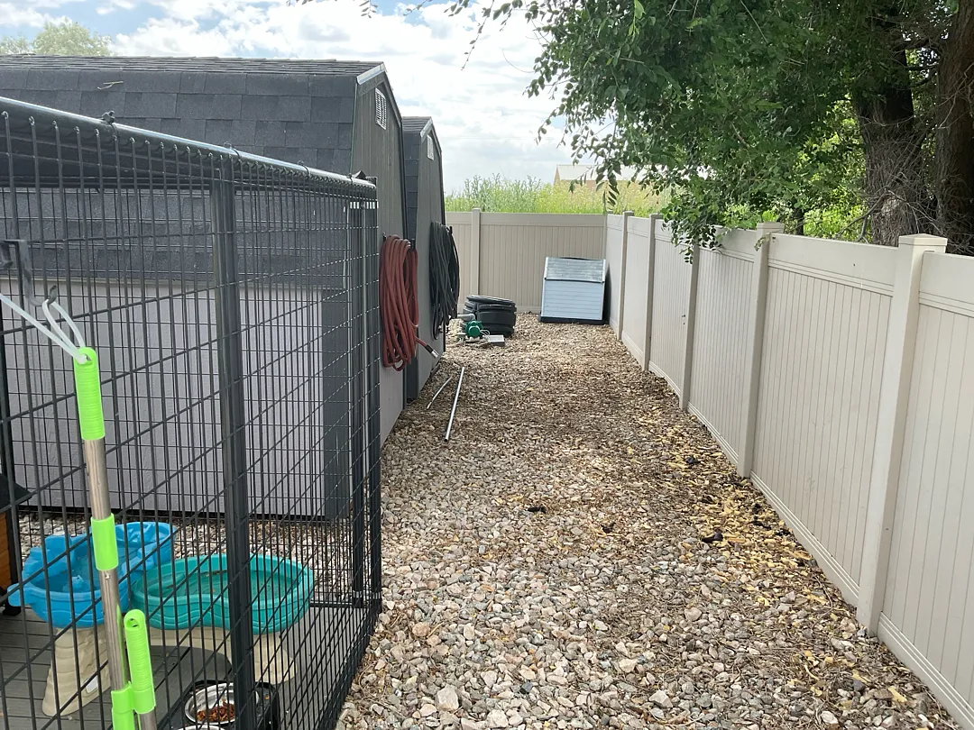 Ogden Shed Cover Installation with Gutter Mount Beam