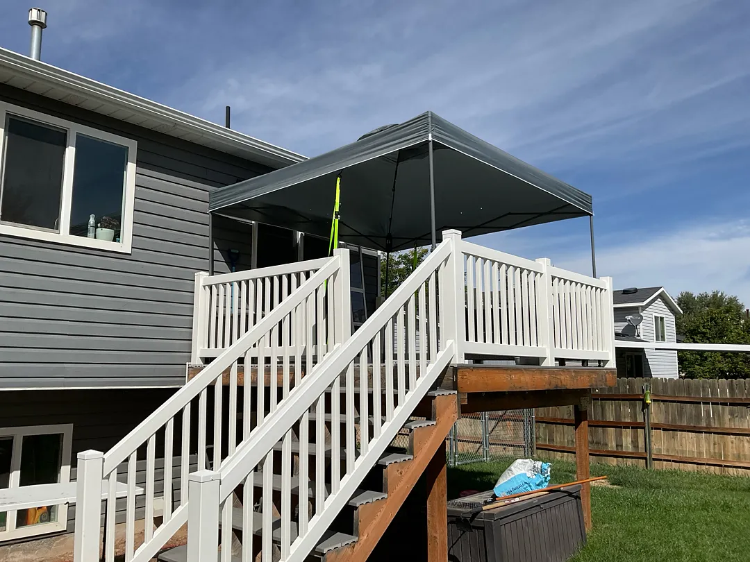 Custom 12x12 Deck Cover Installation in Roy, UT