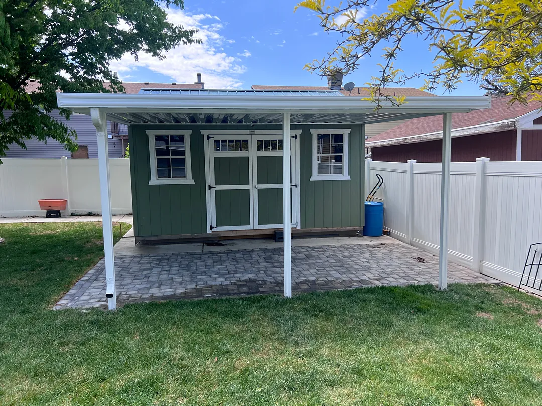 Stunning New Patio Cover Installation in Roy, Utah