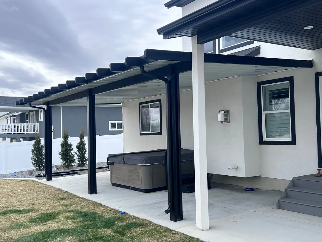 Custom Patio Cover and Pergola Wall in Plain City, UT