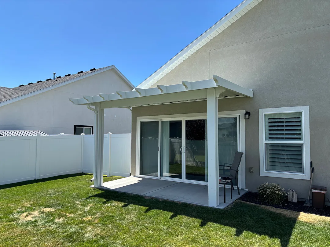 Durable 14x7 Patio Cover Installation in West Haven, UT