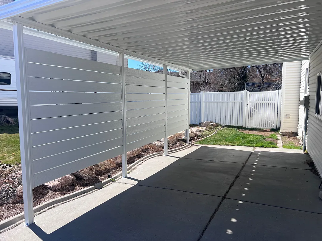 Custom Slatted Patio Cover Installation in Ogden, UT