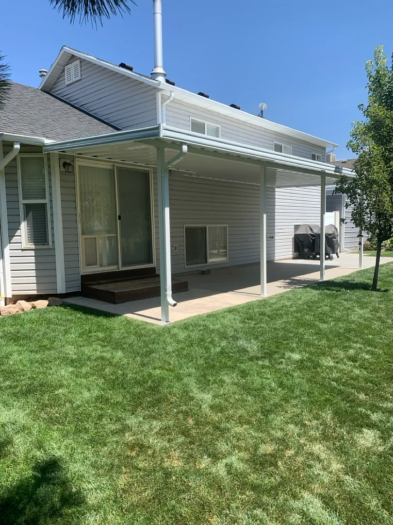 Harrisville Patio Cover Installation: 28x11 Custom Project