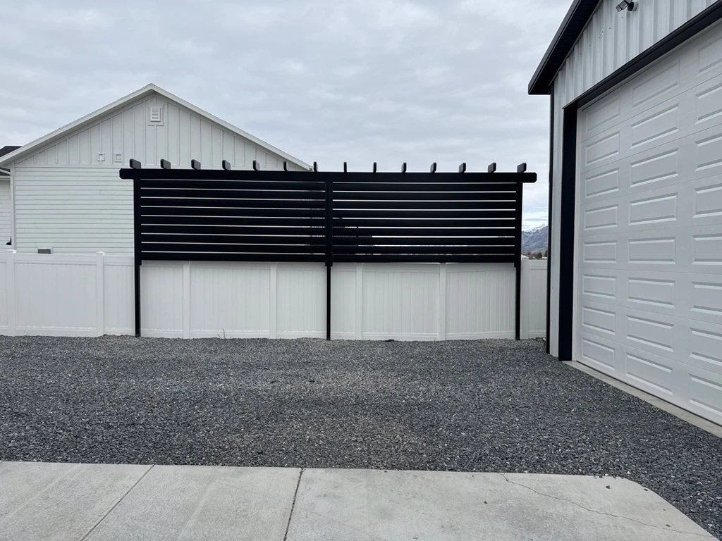 Custom Patio Cover and Pergola Wall in Plain City, UT