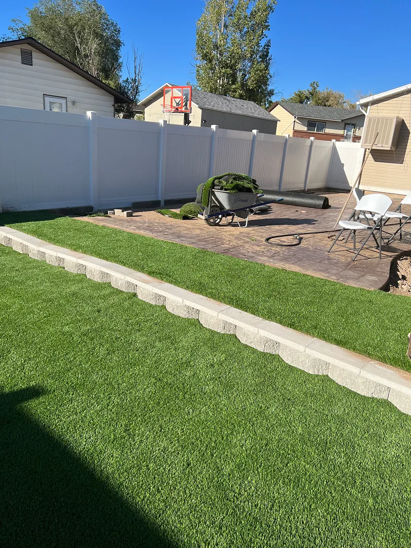 Custom Backyard Pergola Wall Installation in Clearfield, UT
