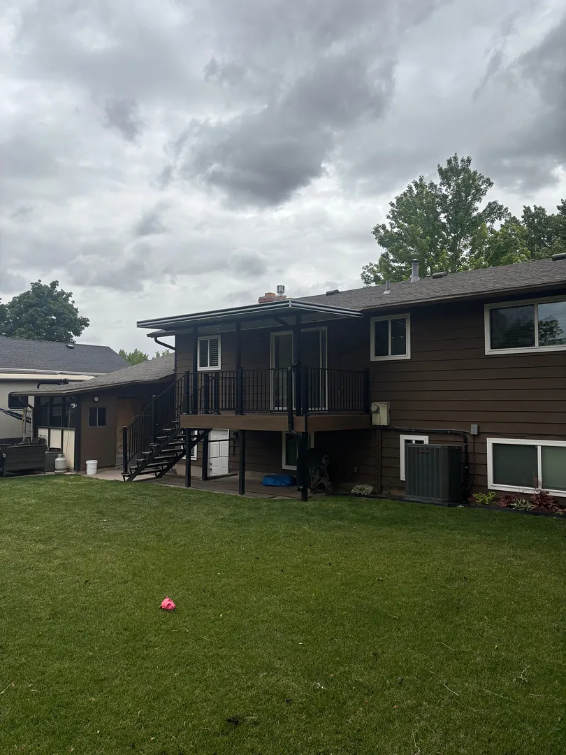 Durable 15x8 Patio Cover Installation in Roy, Utah