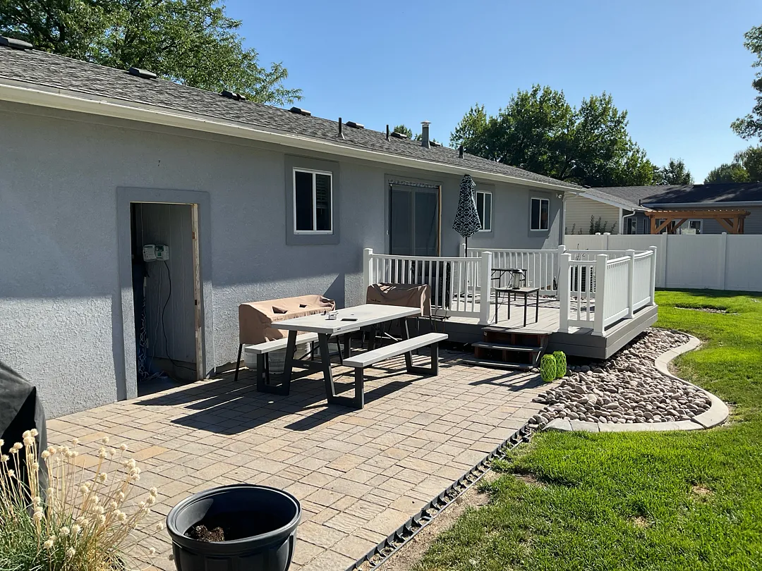 Custom 38x12 Patio Cover Installation in Wellsville UT